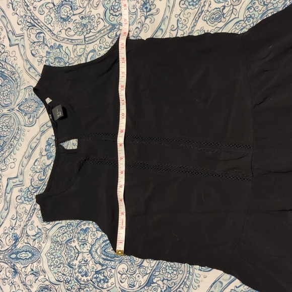 Black Peplum Top - Picture 6 of 6